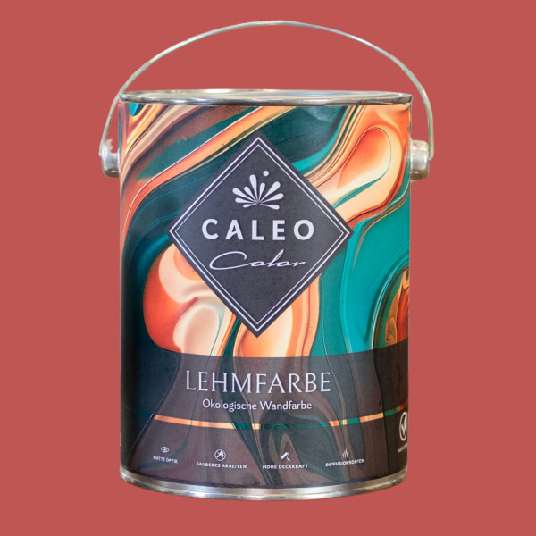 Caleo Color Lehmfarbe - Mohnblume