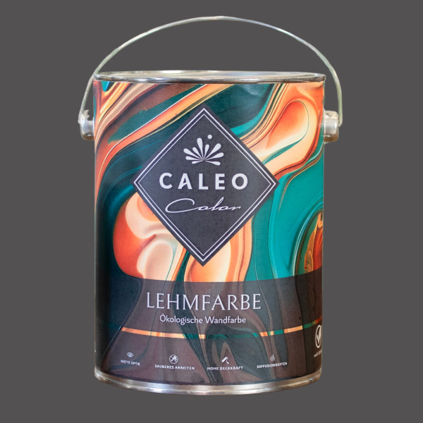Caleo Color Lehmfarbe - Ebenholz