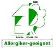 IUG-Siegel Allergiker-geeignet