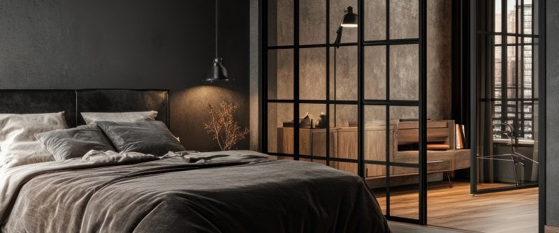Industrial Style – Schlafzimmer im Industrial Style.