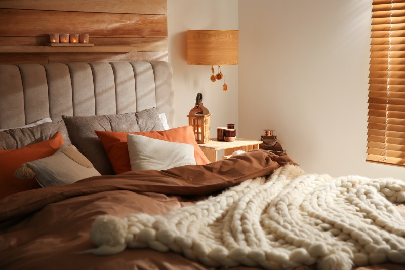 Hygge – Schlafzimmer im Hygge-Style.