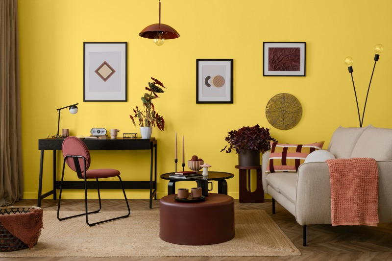 Ethno Style Wohnzimmer – Wohnzimmer mit Ethno-Elementen.