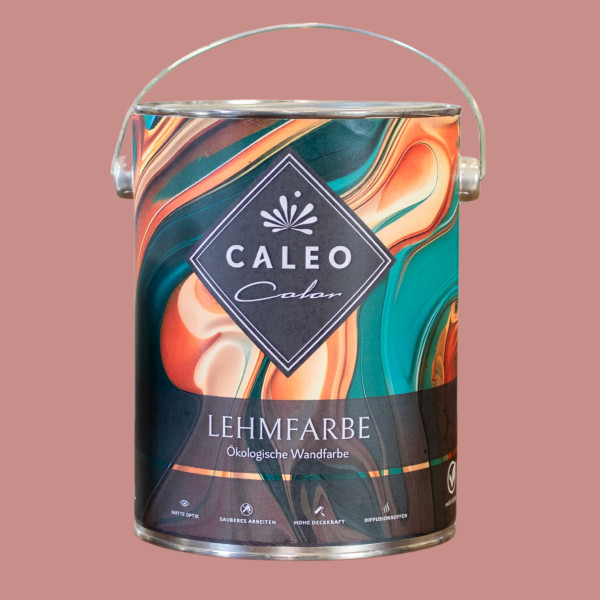 Caleo Color Lehmfarbe - Rosenquarz