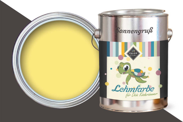 Lehmfarbe Sonnengruß