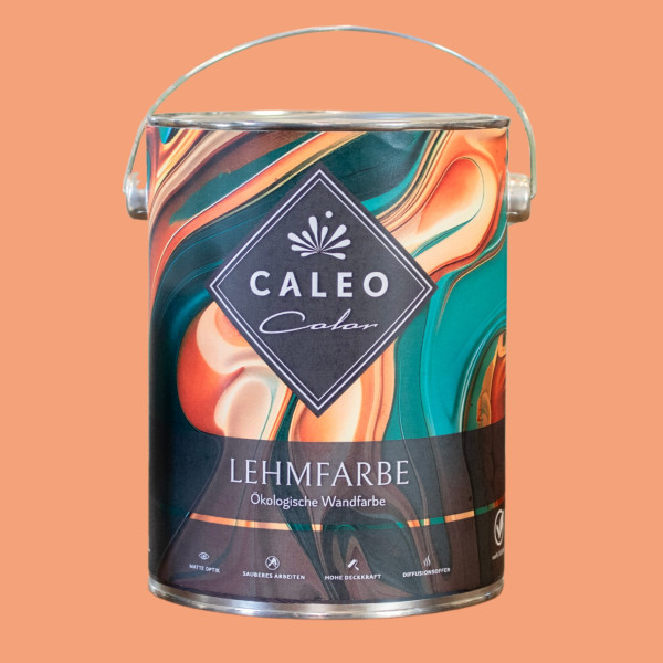 Caleo Color Lehmfarbe - Papaya